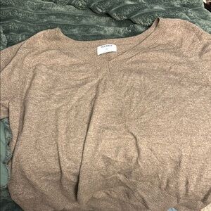 Old Navy Women's Tan Sweater